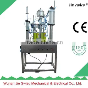 10ml to 750ml Semi Automatic Aerosol Spray Filling Machine ,aerosol Body Spray Can Filling Machine thumbnail-1