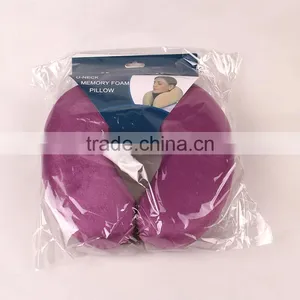 2016 HOT SELL U SHAPE TRAVEL MEMORY FOAM PILLOW thumbnail-6