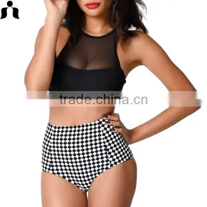 High Waist 2017 Sexy Swim Suit thumbnail-1