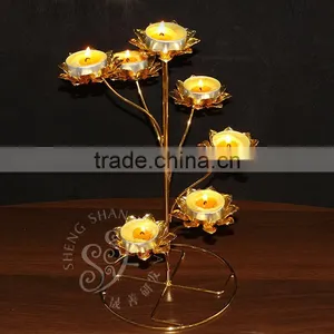 Original and Traditional Lotus Candle Holder With Handle for Buddhist at Reasonable Prices , OEM Available,Buddhism Lot thumbnail-4