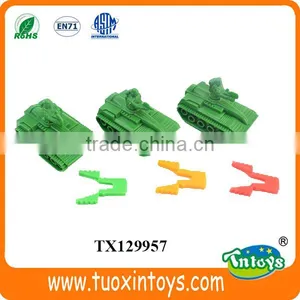 Mini Plastic Promotional Toy Truck Military Tank Toys thumbnail-1