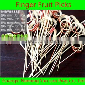 Food Grade Wood Bamboo Fruit Decors Toothpicks thumbnail-3