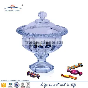 Wholesale Unique Glass Sugar Bowl With Lid thumbnail-1