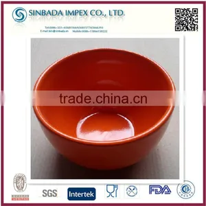 Hot Wholesale Soild Color Ceramic Watermelon Bowl thumbnail-1