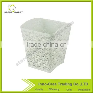 Home Or Office Arc-Shaped Metal Trash Can With Surface Spray thumbnail-1