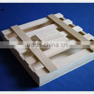 Food Grade Cheap Unfinished Natural Wooden Gift Packing Box for Duc D'o Chocolate thumbnail-6