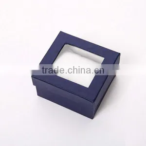 Paper Watch Gift Box With Clear Window Lid thumbnail-2