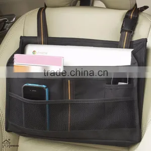 Black Car Seat Organizer Reusable Car Trunk Organizer thumbnail-1