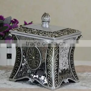 Luxury Suite Resin Design Mini Antique Indian Trinket Box thumbnail-1