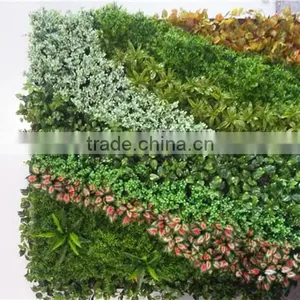 Home and Outdoor Decoration Synthetic Cheap Artificial Vertical Green Grass Wall E08 04B11 thumbnail-1