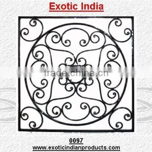 Wrought Iron Wall Hanging, Metall Wall Accent, Wall Decorative Item thumbnail-1