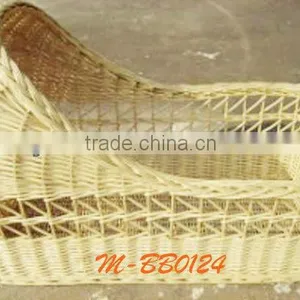 Natural Material Woven Baby Basket / Safe Baby Bassinet thumbnail-3