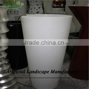 SJZJN 2639 Vietnam Garden Decor Fiberglass Glossy Earthy Pots & Planters thumbnail-2