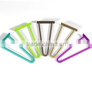 Colorful 8 Inch Metal Solid Iron Table Hairpin Leg for Wood Top thumbnail-4
