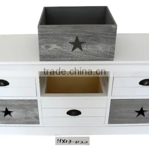 Antique Solid Wood Furniture Living Room Furniture Vintage Type Cabinet thumbnail-4
