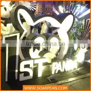 Advertising Display Props Cute Foam Panda thumbnail-2