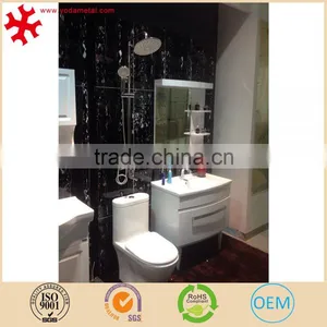 Modern Wall Mounted White Vanity Solid Wood Bathroom Mirror Cabinet thumbnail-2