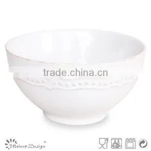 Ceramic White Cheap Hotel Used Rice Bowl thumbnail-4