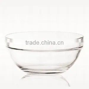 High Quality Clear Glass on Glass Bowl Wholesale thumbnail-1