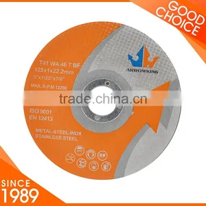 5" 125X1.6X22.2mm Cutting Wheel For Metal/Steel thumbnail-1