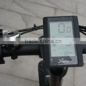 Green Power 48V 500W Fat Tire Small Folding Electric Bike for Wholesale thumbnail-4
