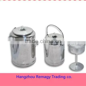Antidrip 20 Cup Camping Aluminum Coffee Percolator 2.5L thumbnail-1