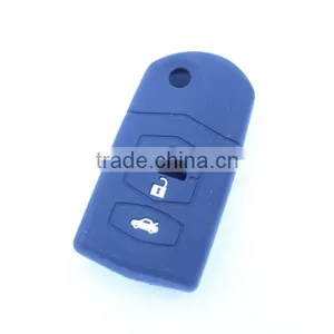 NEW SILICONE HOT BRIGHT CAR KEY COVER CASE FOR MAZDA MPS CX7 CX9 thumbnail-1