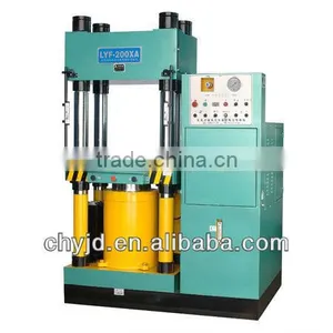 Four Column Lower Ejector Style Hydraulic Press Machine thumbnail-1