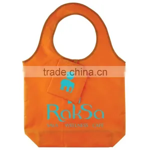 Hot Sale New Design Reusage Folding Round Shouder Hand Tote Bags Recycle Shopping Shoulder Folding Bags thumbnail-4