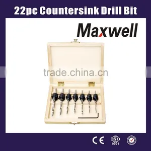 22pc Countersink Drill Bit thumbnail-1