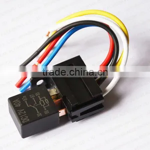 Free Sample High Power Relay 40A 12v 24v 5 Pin Normally Open Power Relay thumbnail-1