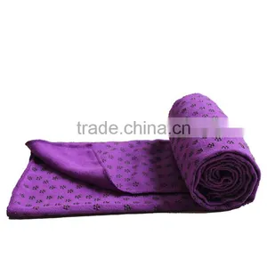 Wholesale ECO Anti-slip 100% DTY Yoga Towel For Fitness thumbnail-1