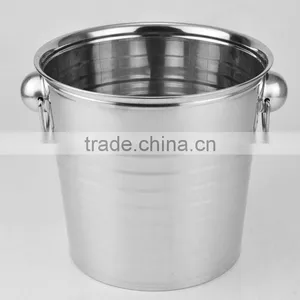 Wholesale Champagne Beer Ice Bucket Custom Bulk Stainless Steel Metal Ice Bucket thumbnail-5