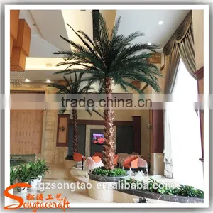 Guangzhou Songtao Customize Top Quality Fake Artificial Indoor Washington Palm Trees thumbnail-1