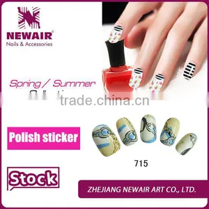 2016 Nail Art Cartoon Chain Comic Pop Art Nail Stickers thumbnail-1