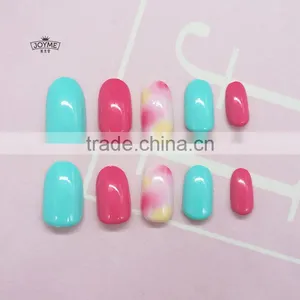 2017 Fresh Full Cover Salon DIY False Nail Art Designs thumbnail-3