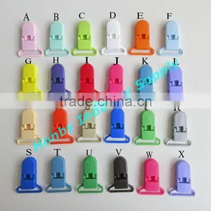Colored Plastic 25mm Pacifier Clip For Holding Toy Or Pacifier thumbnail-1