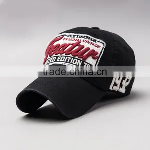 2017 Custom 100% Cotton Baseball Caps Wholesale thumbnail-3