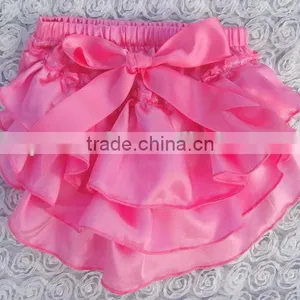 New Design Children Ruffle Bloomers Knit Ruffle Diaper Cover Baby Bloomers thumbnail-6
