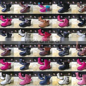 GZY Italy Model Fashion Sole Shoes Kid Boots Wearable Comfortable Winter Boots Wholesale Guangzhou 2017 Stock thumbnail-1