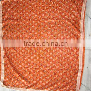Embroidered PHULKARI GEORGETTE DUPATTA SHAWL thumbnail-1