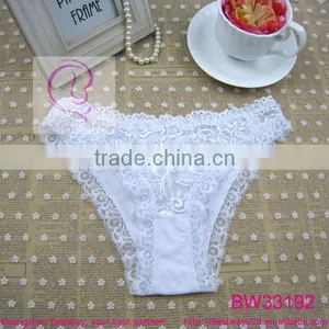 Sexy Front Transparent Lace Back Cotton Lingerie Underwear thumbnail-4
