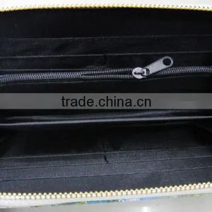 Fashion Nice Stylish Women Zipper Round Print Angel Leather pu Wallet thumbnail-3
