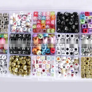 Acrylic Russian Letter Beads Polish Letter Beads Various Plastic Alphabet Letter Beads Kids Toys Accessories thumbnail-5