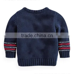 Baby Boys Christmas Jumper Sweater Santa Claus Pattern Funny Baby Sweater Design thumbnail-2