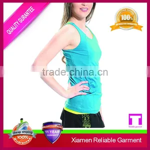 Custom Yoga Tank Top Women's Sexy Fitness Running Singlet Design thumbnail-1