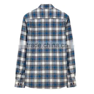 Mens Quilted Flannel Shirt Checked Long Sleeve Winter Shirt thumbnail-1