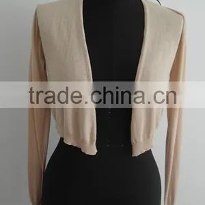 Fashion Ladies Long Sleeve Knit Shrug Cardigan Sweater thumbnail-1