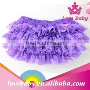Newest Boutique Baby Girl Ruffle Shorts Bloomer Summer Cotton Underwear thumbnail-4