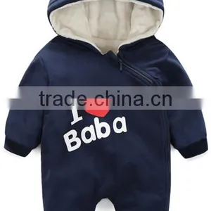 Custom Dress Factory!Over 10 Years Experiences,OEM&ODM!Newest Casual Baby Girls Spring Rompers or Baby Boys Winter Coverall thumbnail-2